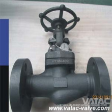 API 602 Geschmiedete Stahl A105 Flansch Globe Valve Hersteller